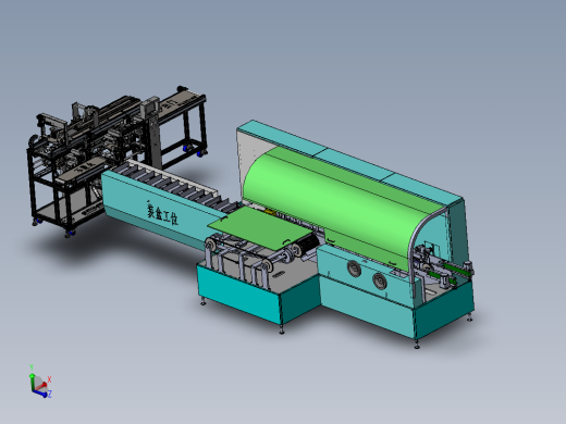 高速口罩装袋入盒机