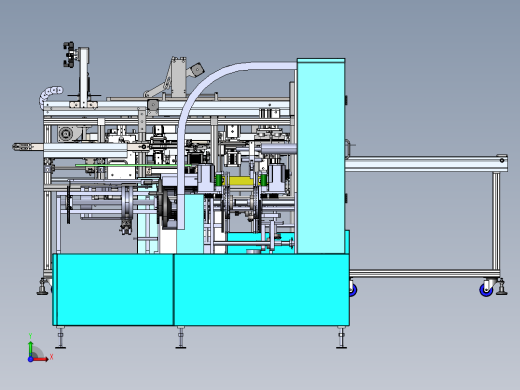 高速口罩装袋入盒机前视缩略图