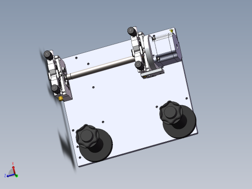 步进式双驱动送丝机
