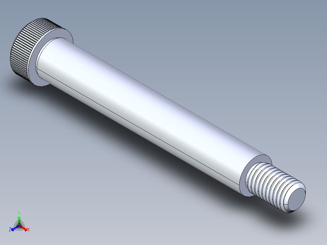 公制SH螺栓选择（DME）-SB DME PM12 x100.STEP主视图