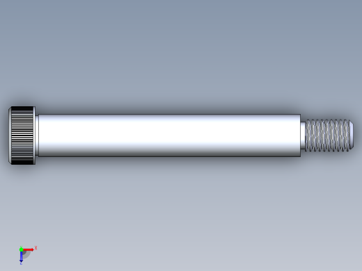公制SH螺栓选择（DME）-SB DME PM12 x100.STEP俯视缩略图