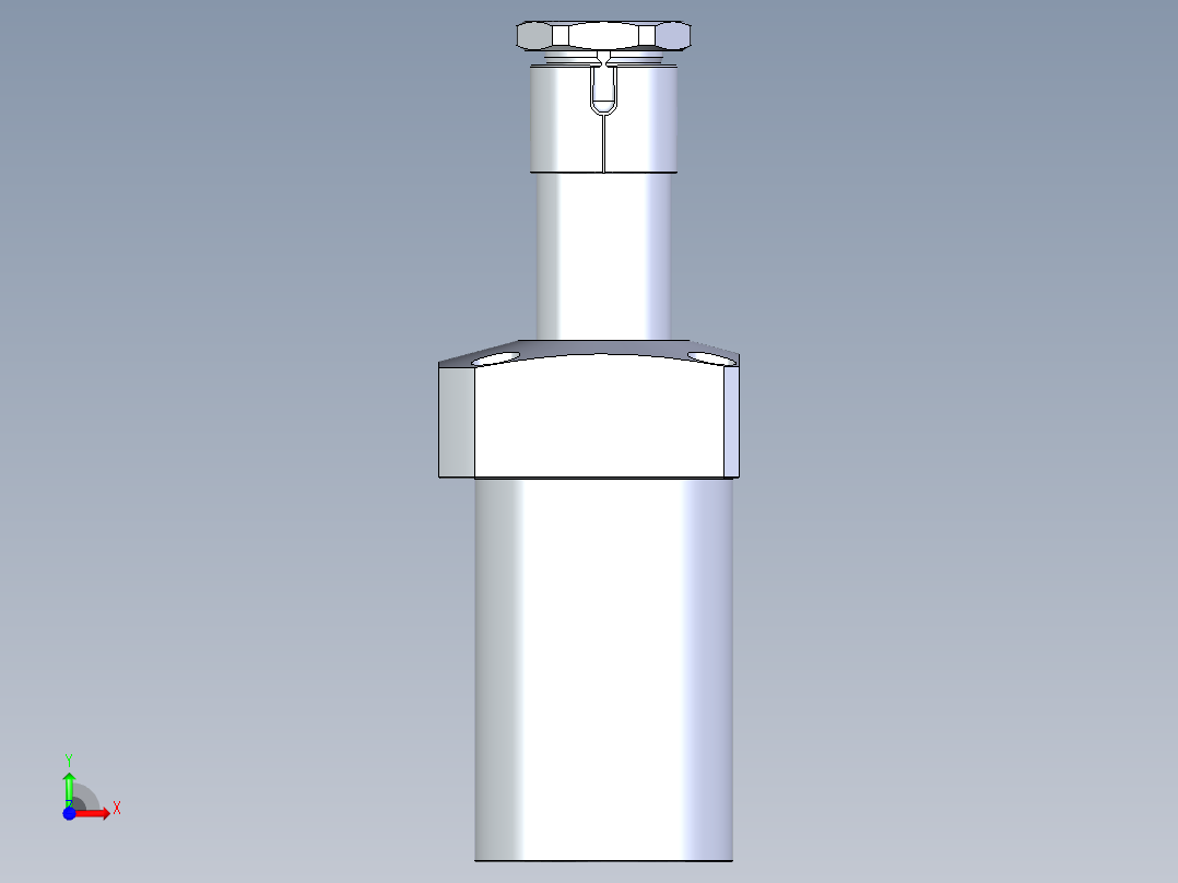 KOSMEKLHA1050-SR-Q50多系列多零件图纸模型前视图