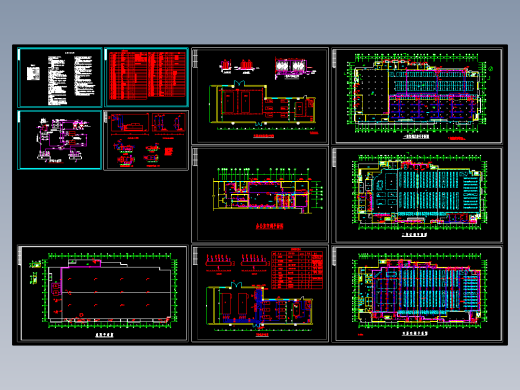 某大型超市空调设计图