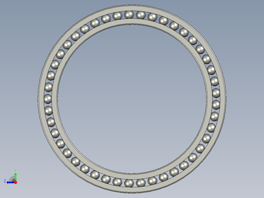 深沟球轴承61834右视图