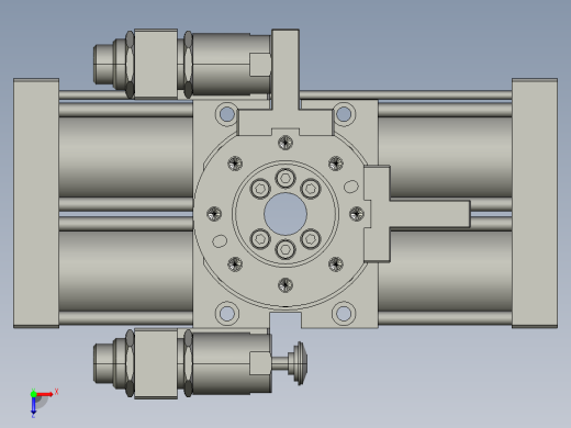 旋转气爪PRY60S-90俯视缩略图