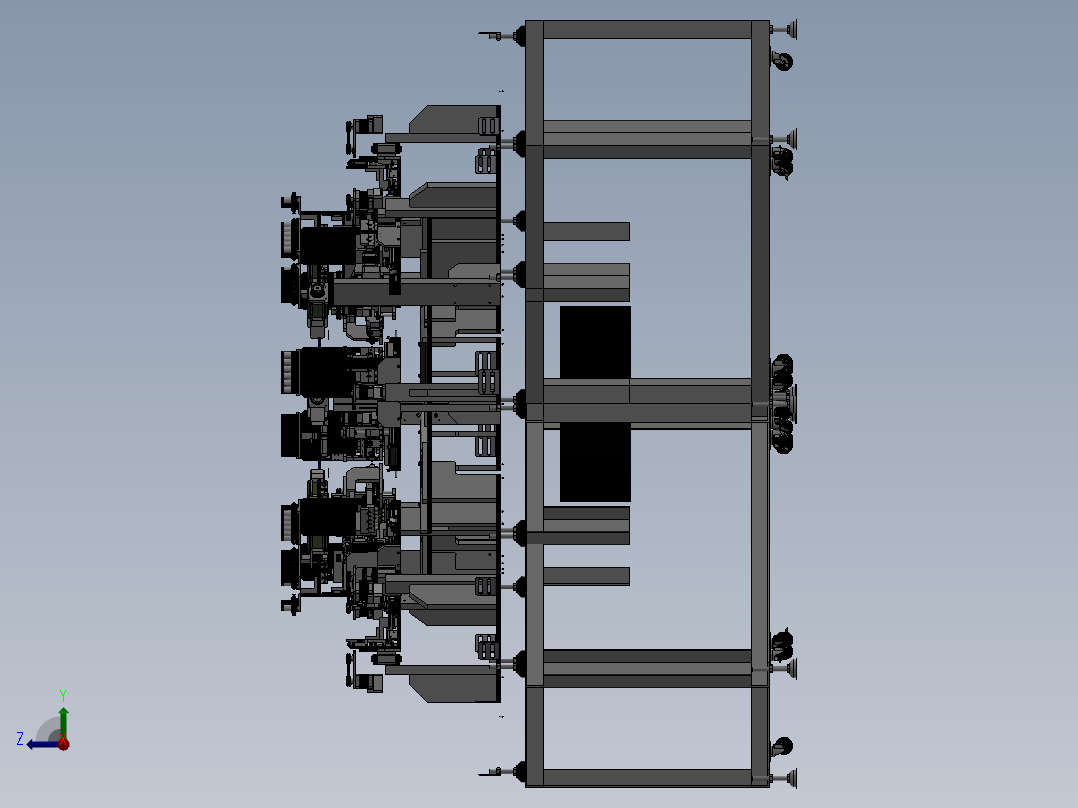 非标设备打标机右视图