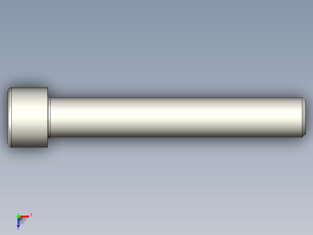 螺钉-DIN_912-M14x90.stp俯视图