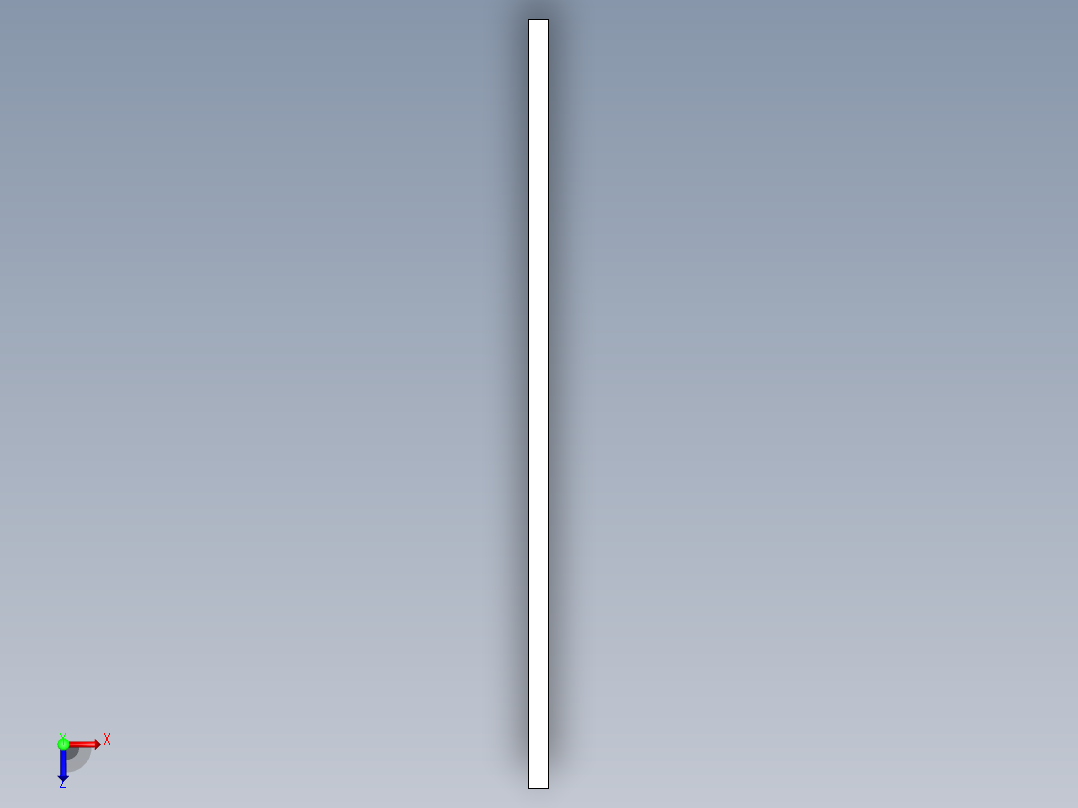 绝缘pvc窗俯视图