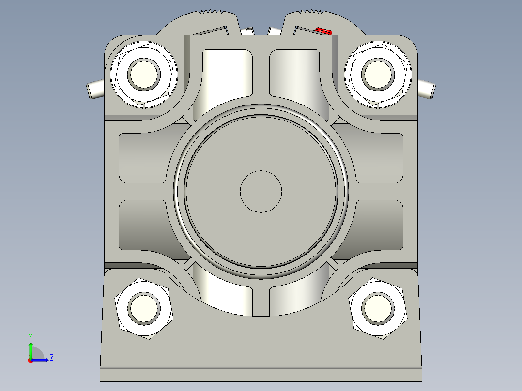 标准气缸150-22250左视图