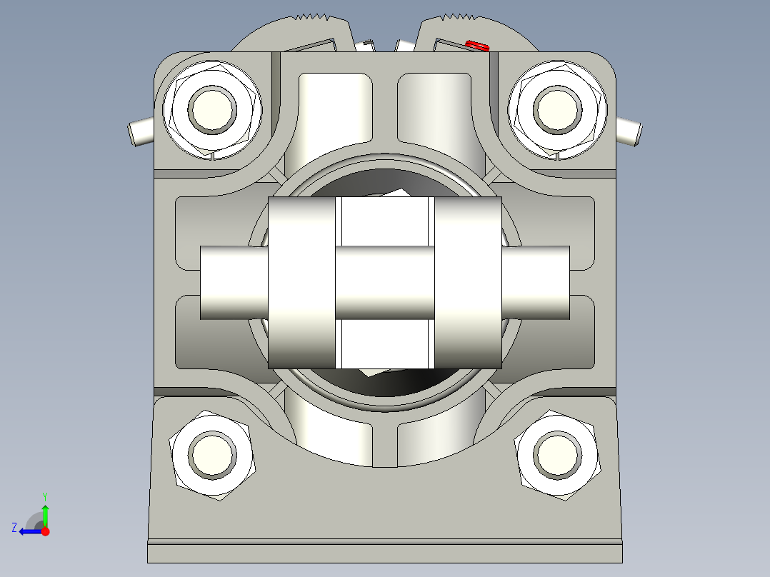 标准气缸150-22250右视图
