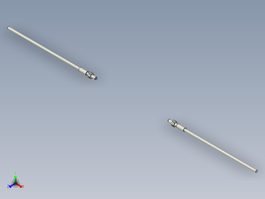 耐高温玻璃光纤_对射型FT-GW311_3D