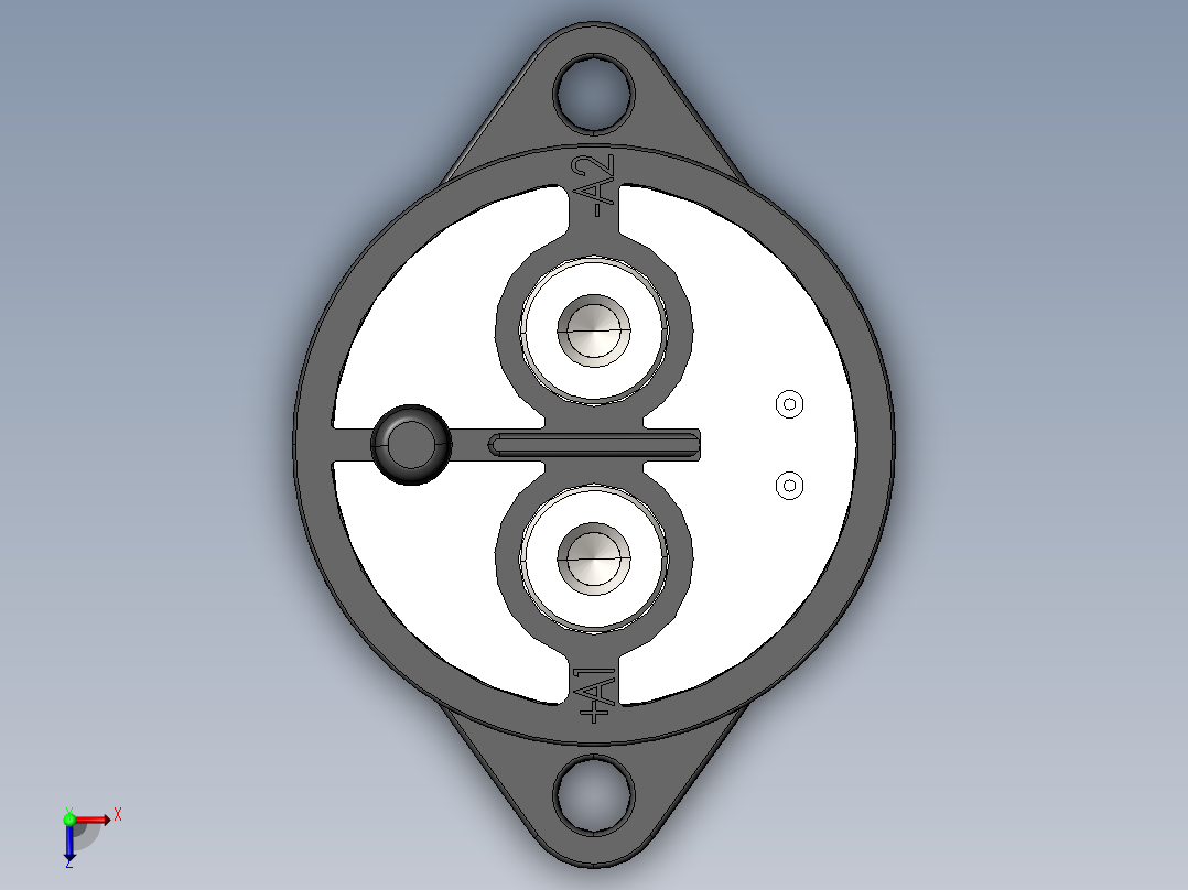 接触器GEV30A24V俯视图