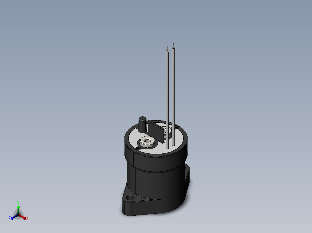 接触器GEV30A24V正等轴测图