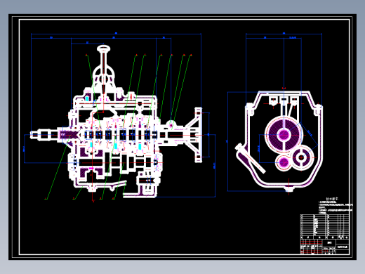Q475-轻型货车变速器设计