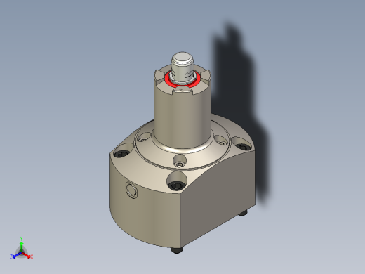 KOSMEKSFA2000-G0N-100-H70多系列多零件图纸模型多系列多零件图纸模型正等轴测缩略图