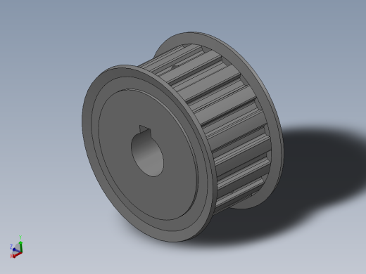 同步带轮ATPT18L100-A-P10_b
