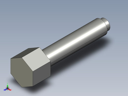 推力螺絲BJ748-3D多系列多零件图纸模型