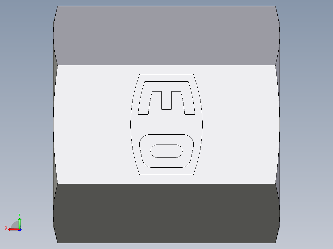 卡套式工业通用硬管接头EO_Nut_EO_24__Cone_end_M04LLCFX后视图