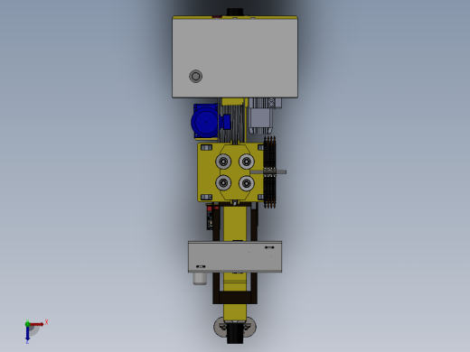 堆垛机图俯视缩略图