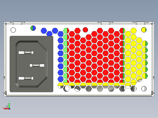 1U FLEX ATX 电源后视缩略图