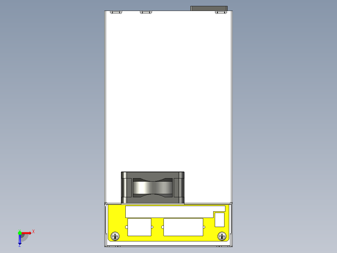 1U FLEX ATX 电源俯视图