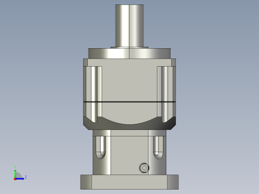 斜齿PGH180T-L2 42-180-215-M14 LR83 .STEP左视缩略图
