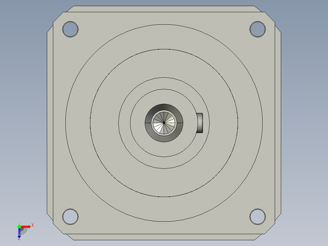 斜齿PGH180T-L2 42-180-215-M14 LR83 .STEP俯视图