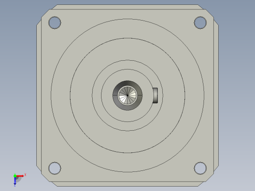 斜齿PGH180T-L2 42-180-215-M14 LR83 .STEP俯视缩略图