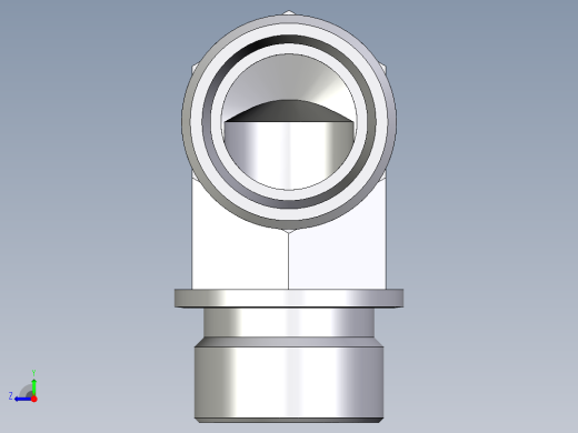 卡套式工业通用硬管接头EO_Male_stud_elbow_WE22LR71X右视缩略图