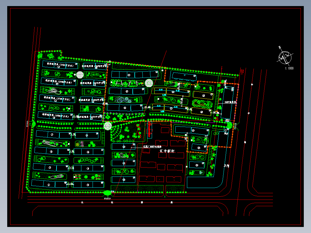 住宅小区规划图纸1