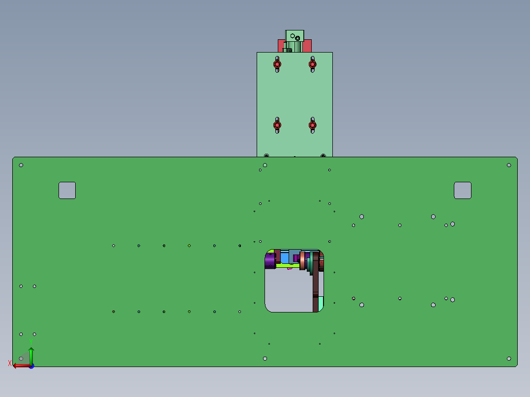 倒角机设备sw20可编辑后视图