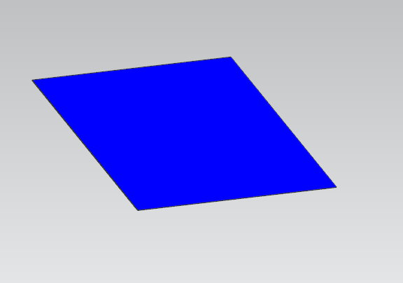 板材内外长宽检具模型
