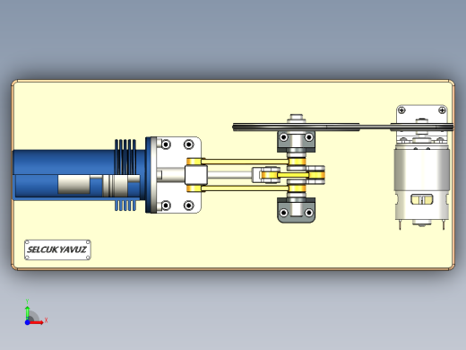 斯特林发动机 Beta型前视缩略图