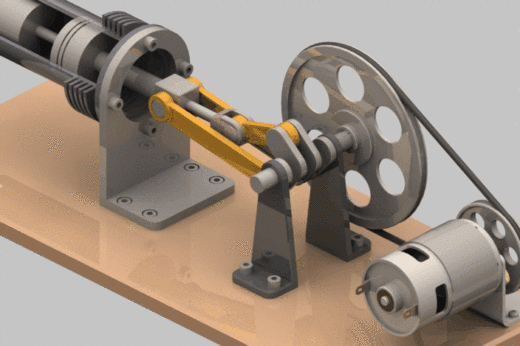 斯特林发动机 Beta型缩略图