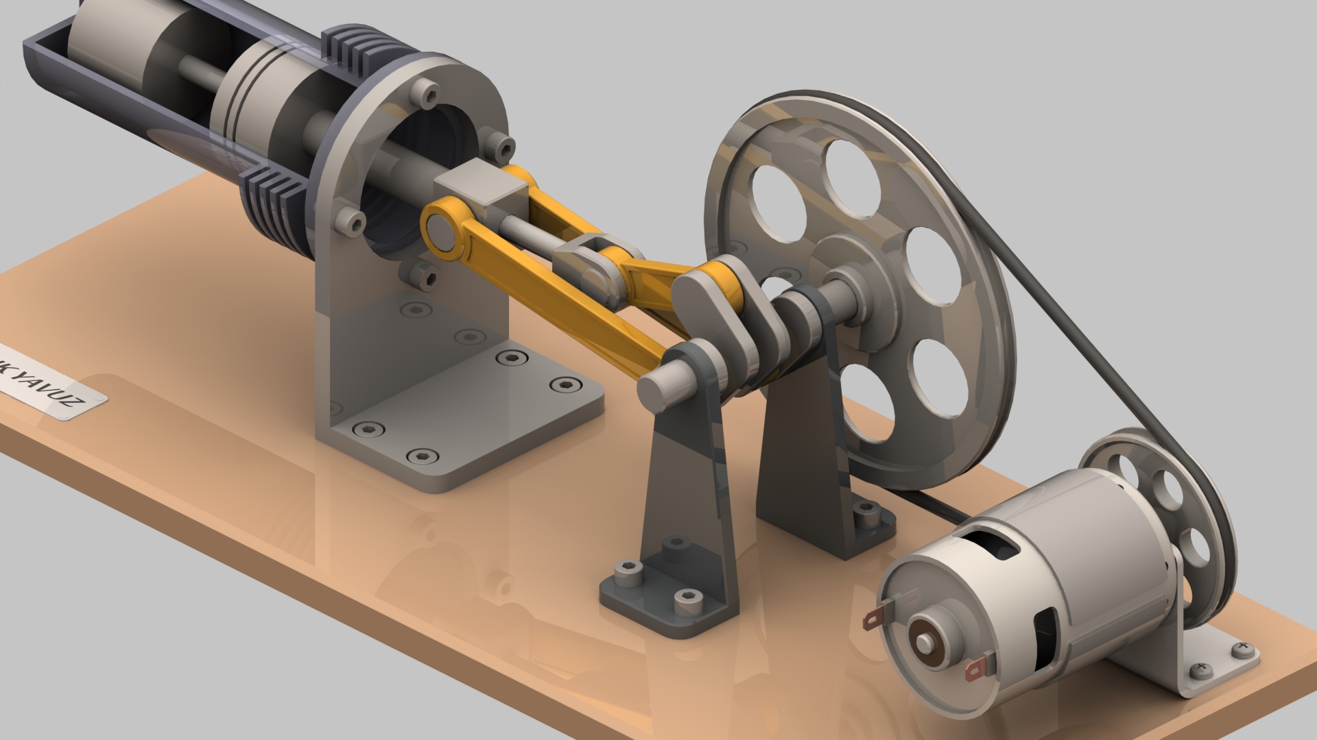 斯特林发动机 Beta型