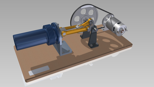 斯特林发动机 Beta型缩略图