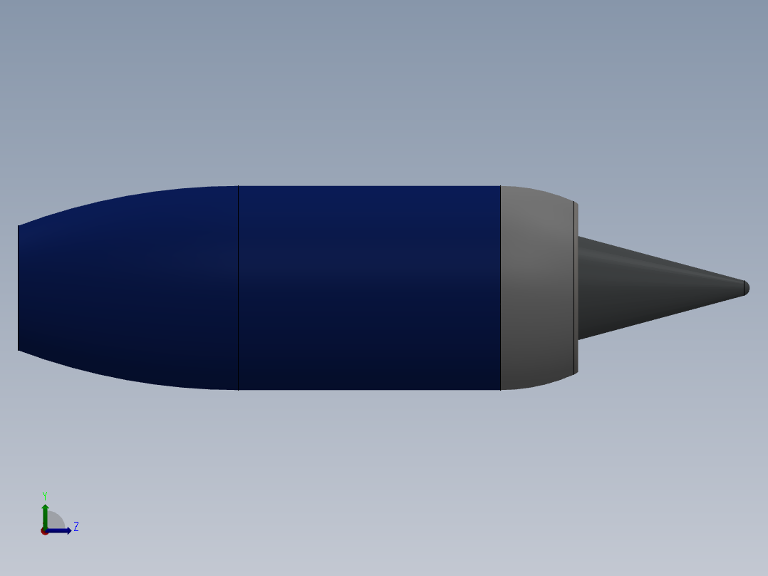 Waterjet Thruster 喷水式推进器左视图
