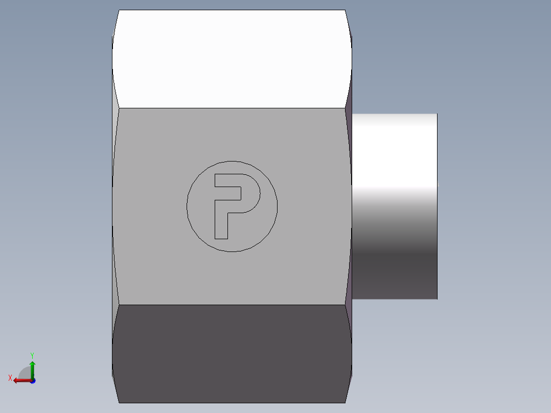 锥孔螺堵、9C-18后视图