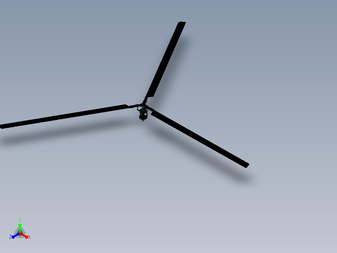 螺旋桨(55)主视图