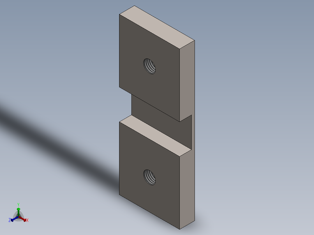 卡尺(24)正等轴测图