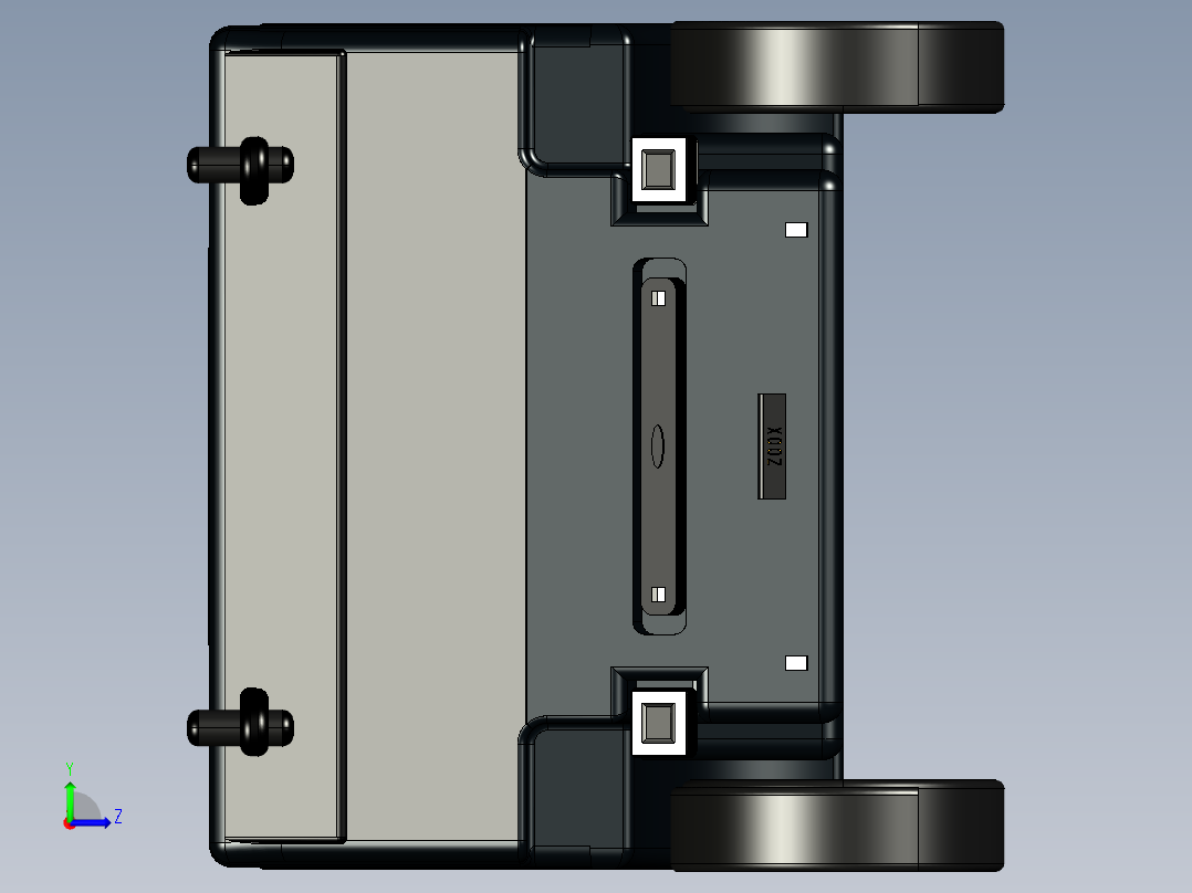 B3003932-亚马逊Zoox无人出租车左视图
