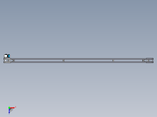 平皮带输送线俯视缩略图