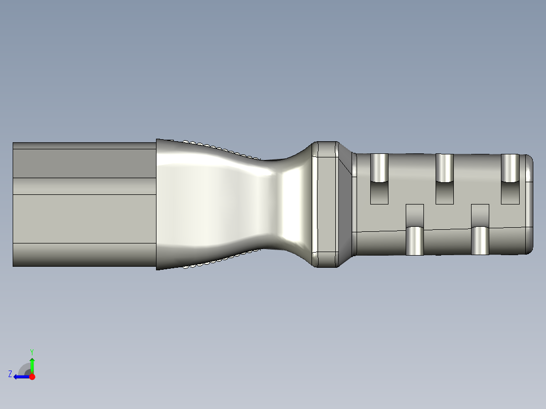 接插件(10)右视图