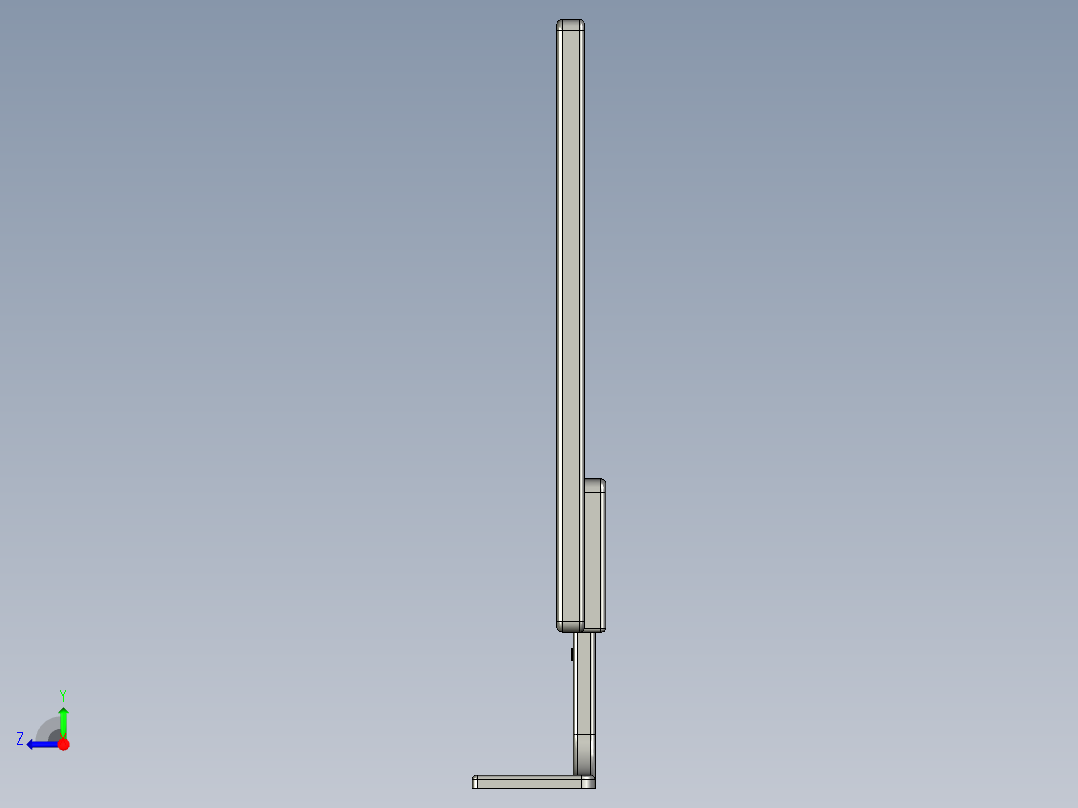 显示器、显示屏(13)右视图
