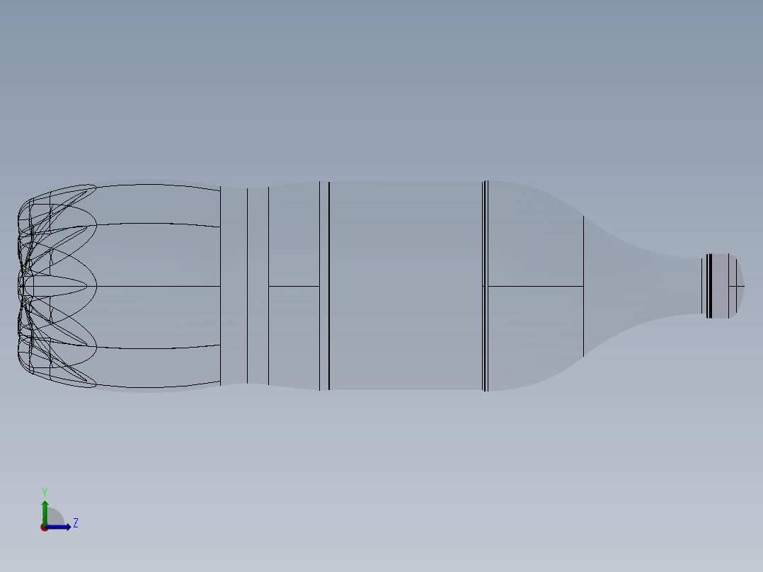 瓶子、罐子、桶(57)左视图