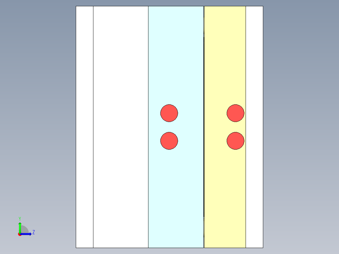 光学透镜（注塑模具）左视图
