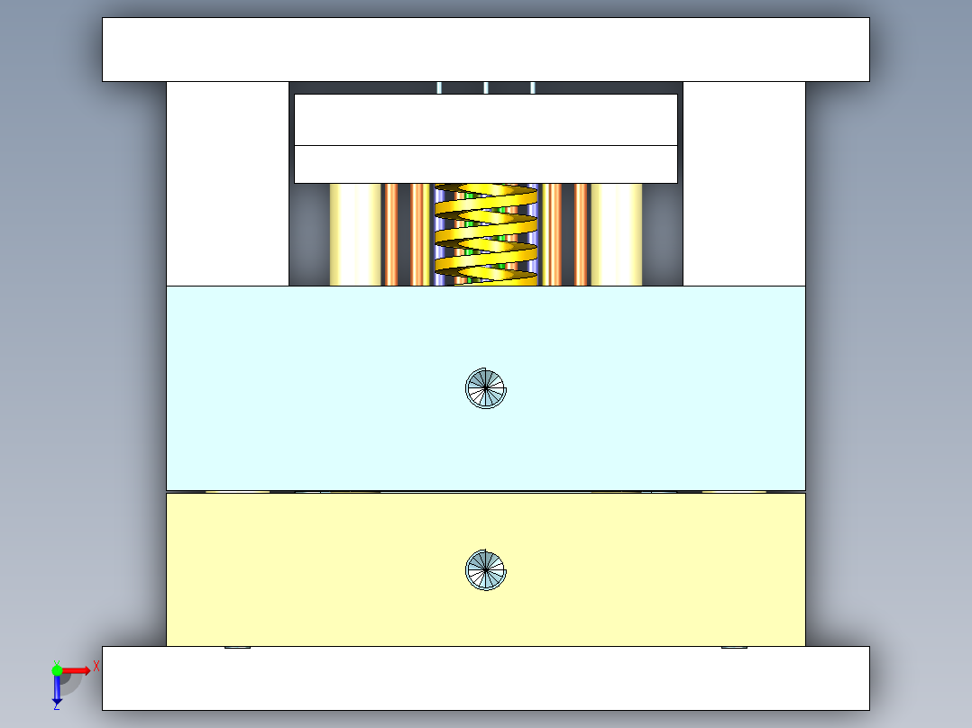 光学透镜（注塑模具）俯视图