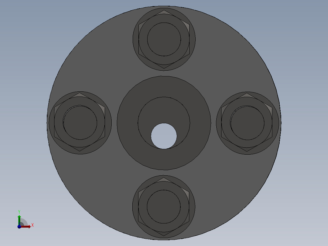 A0002876-孔板流量计组件前视图