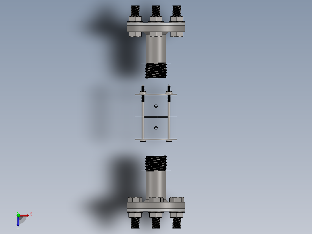 A0002876-孔板流量计组件俯视图