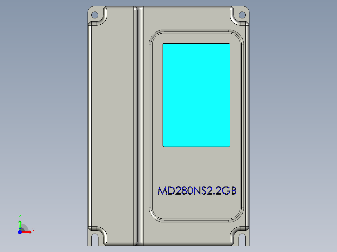 MD280NS2.2GB变频器前视图